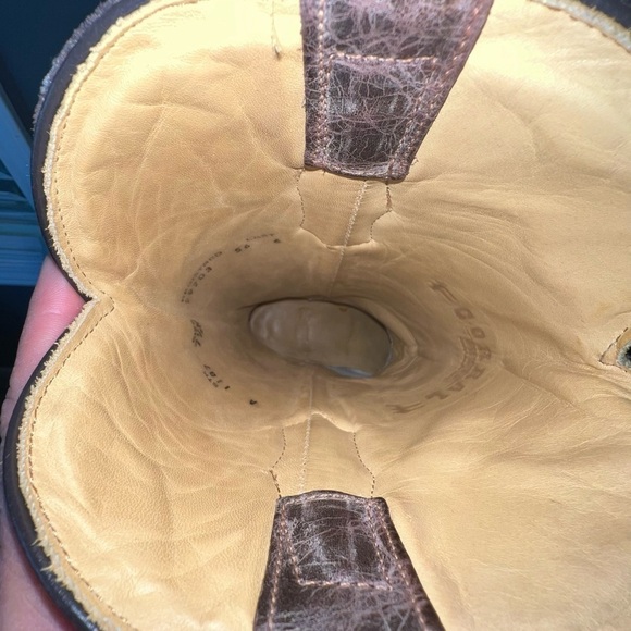 Corral Tobacco Silver Cross Western Boots - Picture 12 of 15